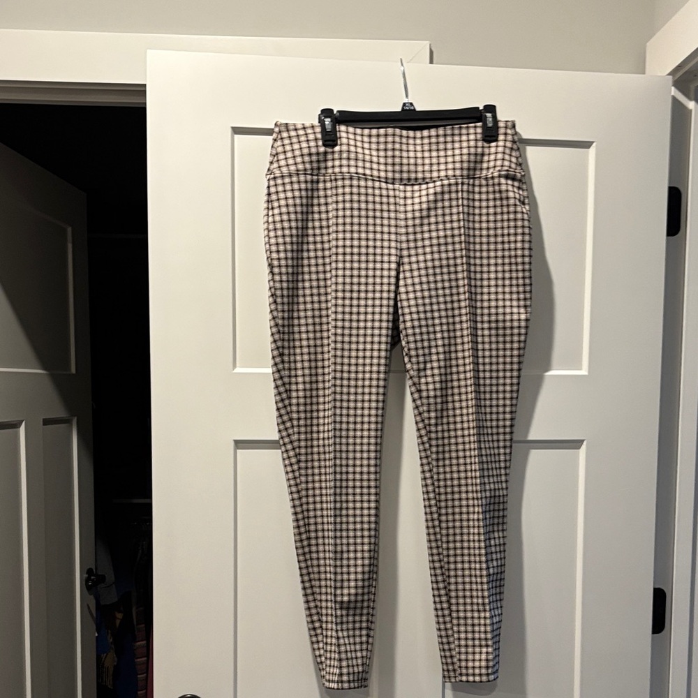 Nine West Black and Gray Leggings